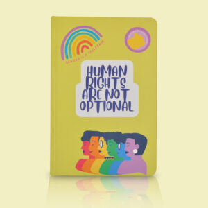 Write Your Own Thing - Pride Love - Human Rights -lined journal