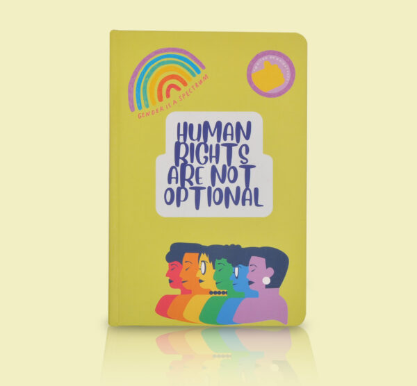 Write Your Own Thing - Pride Love - Human Rights -lined journal