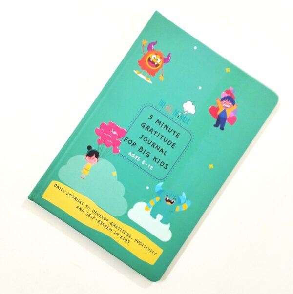 Gratitude Journal for big Kids - Forest Green