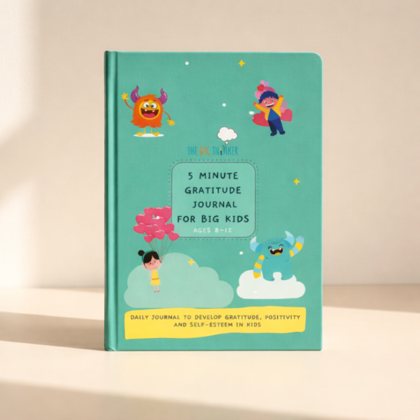 Gratitude Journal for big Kids - Forest Green