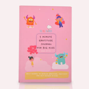 Gratitude Journal for big Kids - Jellyfish pink