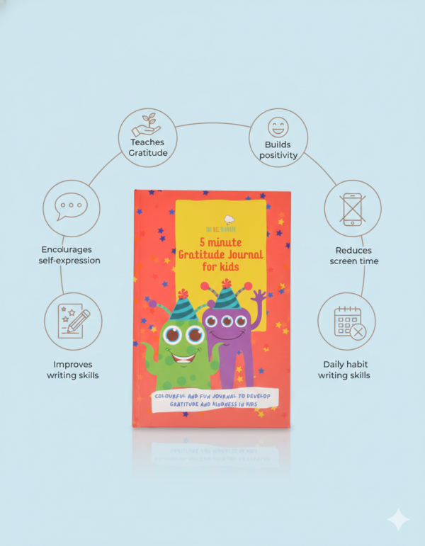 Gratitude Journal for lil Kids - Starry bright