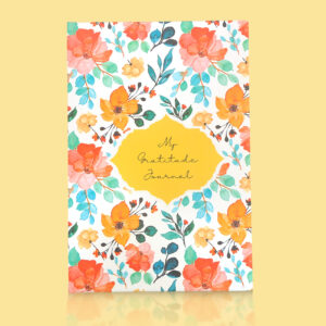 Gratitude and reflection Journal - Flowery wonder