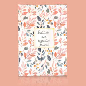 Gratitude and reflection Journal - Whimsical Leaves